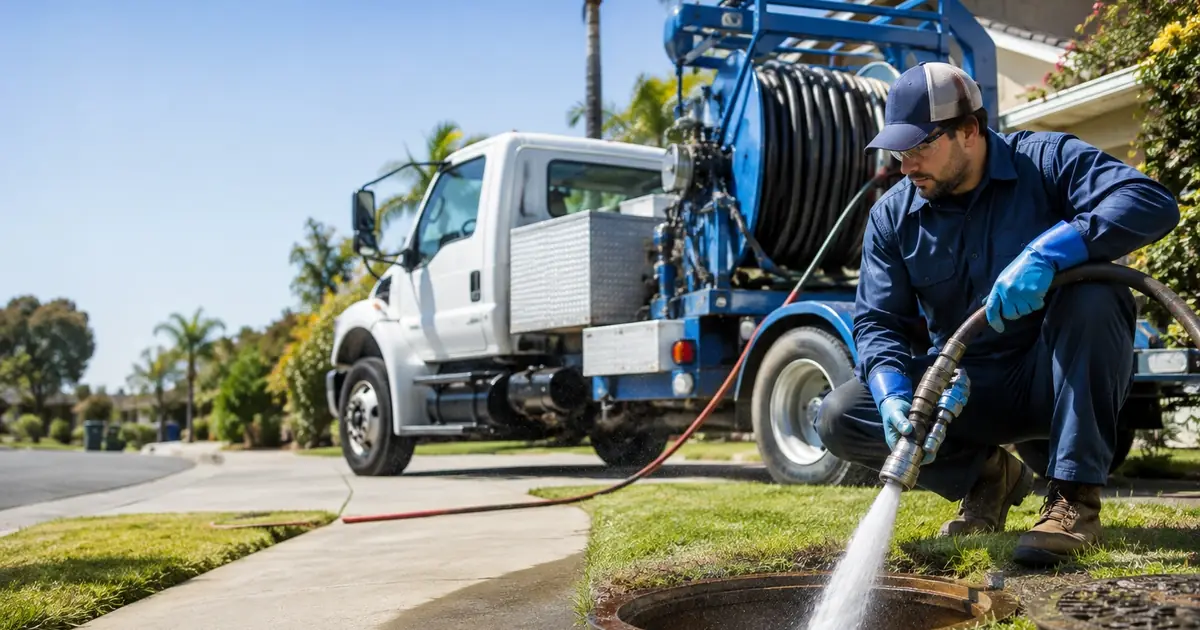 Hydro jet sewer cleaning Carmichael